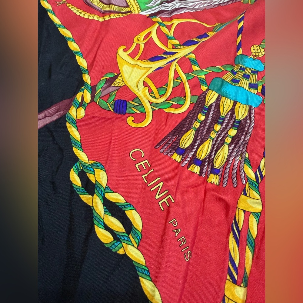 CELINE SILK SCARF